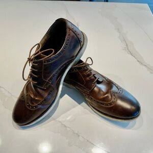 Rawls Henry Side Lace Up Oxford in Cognac Patina Buy Oxford Shoes Online | Casual Shoes For Men | Rawls Luxure main image 3
